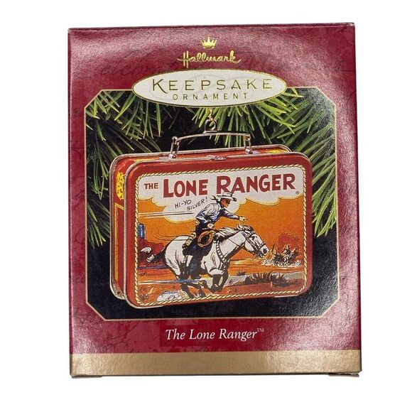 Lone Ranger Tin Lunch Box Hallmark Ornament NEW - Picture 2 of 4